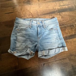 american eagle jean shorts